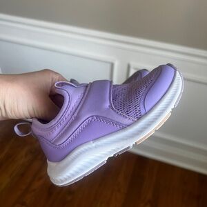 Zella purple sneakers, toddler size 8